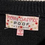 Poof! POOF New York junior sweater Christmas sequins everyday I’m sleighing holiday Photo 3