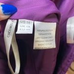 Cocomelody Dress Size US 16 Long Bridesmaid Formal Purple One Shoulder Photo 7