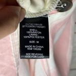 Trixxi • Midi Dress • Striped • White Pink • Medium • Buttons • Sleeveless Photo 2