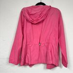Fresh Produce  Pink Cotton Lightweight Jacket Womens L Beachy Casual Summer Coat Photo 6