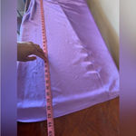 ALC Frank A.L.C NWT Blakely Satin Side Cut-Out Open Back Dress in Amethyst Orchid Size 6 Photo 11