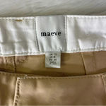 Maeve Curved Cropped Chino Pants Anthropologie Size 8 Photo 6