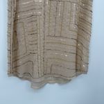 Guess Blush Beaded Sequin Tank Top Y2k Style Size Small Photo 2