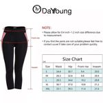 DAYOUNG Bike Cycling Tights for Women 3D Padded Leggings Capri Biking Bike Small Photo 3
