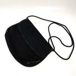 Vintage Pappagallo Purse Black Metallic Gold Crossbody‎ Photo 0