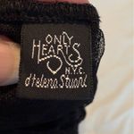 Only Hearts Vintage  NYC Helena Stuart Sheer Black Lace Negligee Lingerie Medium Photo 7