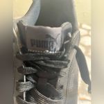 Puma Black Sneakers, classic women’s everyday sneaker. Pre-worn 2 times, great! Photo 2
