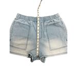 O'Neill NWOT SONNET PATCH POCKET DENIM SHORTS IN LIGHT INDIGO BLEACH SZ L Photo 5