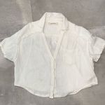 We The Free Cream Button Down Top Photo 0