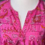 Charlie Paige  Ruffled Swiss Dot Blouse Photo 1