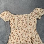American Eagle Outfitters Cream floral dress Photo 3