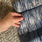 Banana Republic  Blue Striped A Line Skirt Size Small Photo 31