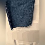 Good American  Good Classic Raw Hem High Rise Jeans Blue Skinnyish Fit Size 2/ 26 Photo 9