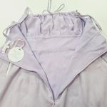 MORE TO COME Sarai Slit Mini Dress in Lavender Small Purple Photo 6