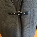 Ellen Tracy New Ellen Tracey Dark Grey wool blend Cardigan Sweater SZ S Photo 3