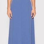 DKNY New Cross-Back Scuba Crepe Jewel Neck Evening Gown, Size 8 New w/Tag Photo 2