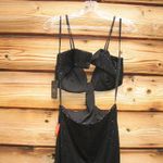 Mac Duggal 70130 Black Sequined Spaghetti Strap Cut Out Gown Photo 11