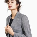 Bar III Bar lll NWT XS Womens Suit Separates black white & Red Plaid​​​​ Photo 14