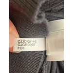 Calvin Klein Jeans  Soft Ribbed Knit Joggers & mockneck top gray SET, size M, NWT Photo 4