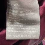 Magenta Faux Leather Jacket with Attached Hoodie Off Air by Giulana Retro Moto Purple Photo 7