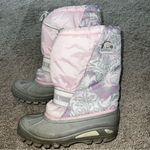 Sorel  women’s pink and gray waterproof snow winter boot sz 6 Photo 1
