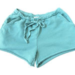 Böhme Lounge Shorts Comfy Drawstring Waist Casual Green Shorts Size S Photo 0