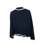 CASUAL CORNER Black White Square Neck Sheath Dress & Blazer Suit Set Size 2/6 Photo 7