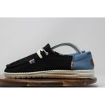 Hey Dude Wendy Chambray Off Black Boho Loafers Comfort Casual Shoes US 7 Photo 5