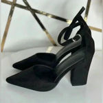 SheIn  Minimalist Chunky Heeled Court Pumps (SH65) Photo 9