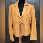 Brandon Thomas faux leather jacket size medium Photo 0