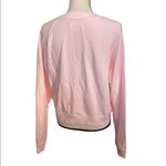 Soul Cycle light pink large crop sweatshirt. Photo 2