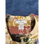 Erin London Petites Buttonup Long Sleeve Floral Pattern Asianinspired Jacket P18 Photo 4