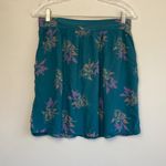 Many Belles Down| Teal Button Skirt sz S Blue Photo 2