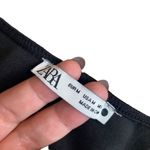 ZARA  Black Bustier Corset Style Cropped Tank Top Size M‎ Photo 2