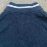 Banana Republic Varsity Bomber Snap Front Cardigan Sweater Black Women’s Small Photo 3