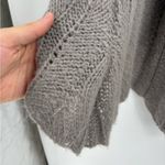 V. Fraas  Knit Women's Sweater Alpaca pullover wrap cardigan nylon mohair one size Photo 9