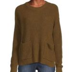 Madewell Ribbed Dropped Shoulder Sweater Size Medium Photo 0