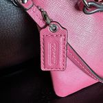 Coach Darcy bow wristlet with box & shopping bag included Pink Photo 2