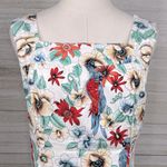 Derek Heart Sleeveless Tropical Floral Sundress w Square Neckline-Large Photo 1