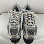 Skechers Y2K 90s Vibes Grey Blue Leather Shape-Ups Chunky Platform Sneakers Photo 5
