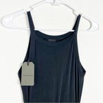 ALLSAINTS  Sami Cupro Knot Front Maxi Dress Size 0 in Black New All Saints Photo 6