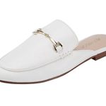 Amazon White Buckle Front Mules Photo 0