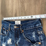 One Teaspoon  Junkyard Distressed Blue Jean Skirt Size‎ 25 Photo 8