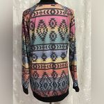 Avery Apparel Company Women’s Aztec Southwest Sweatshirt Tunic Pullover Sz M EUC Size M Photo 1