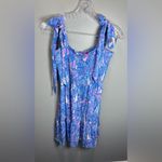 Lilly Pulitzer  Women's Kailua Smocked Mini Dress Size Medium‎ Photo 2