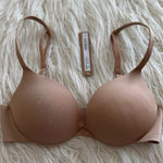 SKIMS  Ultimate Push up Plunge Bra Clay Size 30C Photo 0