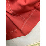 Eric & Alex New York Red Button Front Shirt Dress Long Sleeve Size Small Photo 5