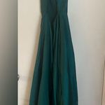 Fete Fantasy Emerald Green Taffeta Backless A Photo 5