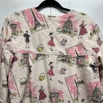 Women's Art to Wear 3/4 Sleeve Button Front Shacket Size Large Side Pockets Pink Photo 5