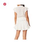 MISA Los Angeles  White Mini Dress Photo 1